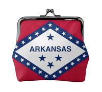 Arkansas State Flag Print Lightweight Women Coin Purse Exquisite Waterproof Small Pouch for Coins Cards
