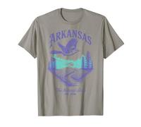 Arkansas Vintage Retro Natural State Design 1836 T-Shirt