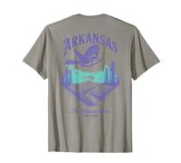 Arkansas Vintage Retro Natural State Design 1836 T-Shirt