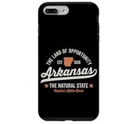 Arkansas Vintage Sports Design Natural State Light Text Case for iPhone 7 Plus/8 Plus