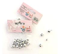 arkCRAFT 2 X Craft Jingle Bells 20 Pack Silver Asst sizes by ARK