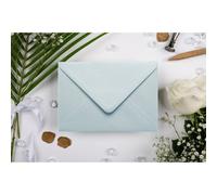 Arkcraft 25 X C6 Premium Envelopes 100Gsm 114mm X 162mm (Baby Blue)