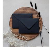 Arkcraft 25 X C6 Premium Envelopes 100Gsm 114mm X 162mm (Black)