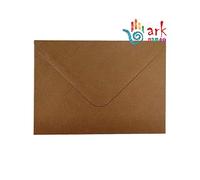 arkCRAFT 25 x C6 Premium Envelopes 100gsm 114mm x 162mm (Brown)