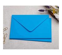 Arkcraft 25 X C6 Premium Envelopes 100Gsm 114mm X 162mm (Kingfisher Blue)