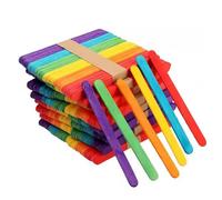 arkCRAFT Multi Coloured Wooden Lollipop Sticks Pk-1000 by ARK (114 x 10 x 2mm)