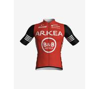 Arkea B&B Hotels 2025 Official Jersey short sleeve red black - L