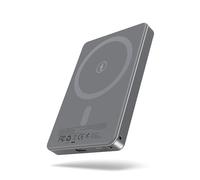 ARKEEP Magnetic Portable Charger, Wireless Portable Charger with 20W PD Fast Charging, Type-C Input/Output Magnetic Power Bank Compatible with iPhone 16/15/14, 5000mAh Ultra Slim Magnetic Battery Pack
