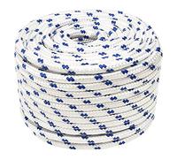 ARKEM Boat Rope White 12 mm 25 m Polypropylene,Floating Rope Anchor Mooring Rope Boat Rope Marine Rope Dock Lines Kayak Canoe Tow Throw Line