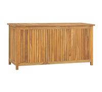 ARKEM Outdoor Garden Storage Box, Waterproof Box, Outside Storage Box, Outdoor Storage Box,Garden Box 114x50x58 cm Solid Wood Teak