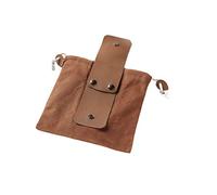 ARKEM Outdoor Portable Picking Bag, Multi-Functional Foraging Bag, Folding Canvas Tool Storage Bag, Waist Tool Belt Bag, Drawstring Bag, Fruit Picking Storage Bag-Curry