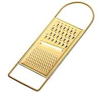 ARKEMCheese Grater, Multifunctional Kitchen Gadget Grater, Potato And Fruit Slicer, Peeling, Scraping And Cutting Vegetable Grater-Gold
