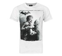 Arkham City Batman vs Joker Men's T-Shirt White