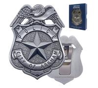 Arkham Horror Limited Edition Large Replica Metal Police Badge with Stand in Metallic Silver Arkham Horror Metallic Silver