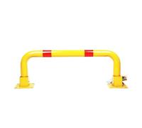 Arking space blocker,U Shape Lockable Security Bollards, Car Blocker for Parking(Khaki)