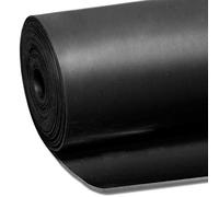 ARKMat Rubber Flooring Rolls | 6 Patterns | Up to 2m Wide | Up to 15m Long | Black | Anti-slip, Non Slip