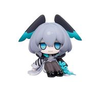 Arknights Figure-Anime Arknights Mini Action Figure Muelsyse/Ho'olheyak Silence 7.5cm Cute PVC Anime Sitting Cartoon Model Statue Ornament Collectible Figurine Gift