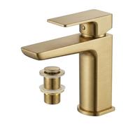 Arko Basin Mixer, Bath Filler, Bath Shower Mixer, Brass Construction, Modern Collection (Brass, Basin Mixe, Enzi)