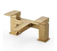 Arko Basin Mixer, Bath Filler, Bath Shower Mixer, Brass Construction, Modern Collection (Brass, Bath Tap, Verdi)