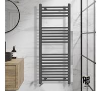 ARKO BATHROOM Arko Towel Radiator, Heated Towel Rails,wall Mounted Ladder Radiators 400X1200mm,black