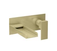 ARKO BATHROOM Arko Wall Mounted Bathroom Mixer Tap, Waterfall Filler For Walls, Single Lever, Brass Constructed, Brass