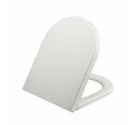 Arko Bathroom Btw D Shaped Soft Close Toilet Seat White Top Fix Quick Release Adjustable Hinges Abs Plastic
