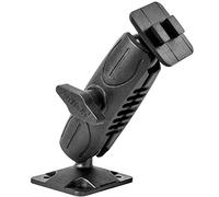 ARKON Heavy Duty 4 Hole AMPS Car or Wall Mounting Pedestal for Dual T Pattern Smartphone and Tablet Holders