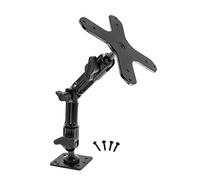 ARKON Mounts Heavy Duty Multi Angle Drill Base Mounting Pedestal for VESA 75/VESA 100 Compatible Devices