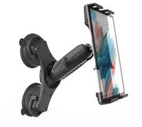 ARKON Mounts SkyHold Windshield Dual Suction Tablet Mount for Aircraft | Universal Tablet Fit | Strong Dual Suction | Designed for Aviation | Compatible with iPad, Samsung, Google, and More