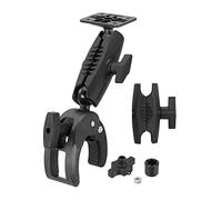 ARKON Robust Clamp Mount with Security Knob - 4-Hole AMPS Compatible Retail Black