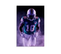 ARKR American Football Tyreek Hill Poster Poster Wall Art Decorative Painting Bedroom Painting Posters 12x18inch(30x45cm) Unframe-style