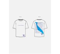 Arksen Men's 10% for the Ocean Slogan T-Shirt - White