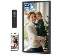 Arktronic Digital Touch Screen Photo Frame 21.5 Inch Large Digital Photo Frame 1920 x 1080 FHD IPS, Electronic Photo Frame with Remote Control, Photo Sharing