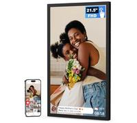 Arktronic FRAMEO 21.5 Inch Large Digital Photo Frame with 1920 x 1080 IPS FHD Touch Screen, 32GB WiFi Digital Photo Frame, Wall Mounting, Photo/Video Sharing via Apps, Email, Plug