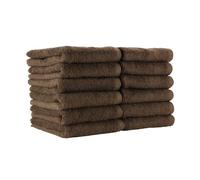 Arkwright Bleach Safe Salon Towels Pack of 12 (16x27, Brown)