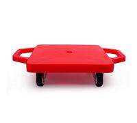 Arkyomi Kids Sitting Scooter Board with Handles Swivel Casters Square Plastic Floor Surfer for Gym Class Children Physical Education Home Use