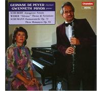 De Peyer:Pryor - WORKS FOR CLARINET & PIANO