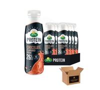Arla High Protein Milkshakes | Variety Flavoured Milk Drink | No Added Sugar, Low Calorie Beverage - Nutritional 26g Protein | Natural Breakfast, Workout Drink (Protein Shake Chocolate 428ml - Pack 8)