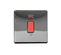 Arlec BK Ni Metal Scwless 45 A 1G DP Swh Neon