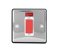 Arlec CH Metal Scw 45 A 1G DP Swh Neon