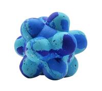 Arlee Home Fashions Max Fusion Pop It Cluster Ball Dog Toy, Durable Natural Rubber Made with Nike Grind, Erratic Bounce Fetch & Chew Toy for Small Breeds (Up To 9lbs)