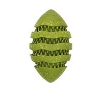 Arlee Home Fashions Max Fusion Spiro Ball Dog Toy, Floating Rubber Ball for Throw & Fetch, Durable Natural Rubber Made with Nike Grind, Teeth Cleaning for Dogs 15-35 lbs (Med, Green)