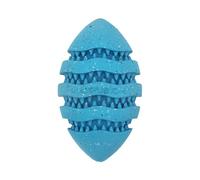 Arlee Home Fashions Max Fusion Spiro Ball Dog Toy, Floating Rubber Ball for Throw & Fetch, Durable Natural Rubber Made with Nike Grind, Teeth Cleaning, For Dogs 35-60lbs, (Large, Blue)