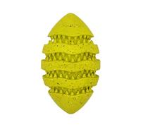 Arlee Home Fashions Max Fusion Spiro Ball Dog Toy, Floating Rubber Ball for Throw & Fetch, Durable Natural Rubber Made with Nike Grind, Teeth Cleaning, For Dogs 60-90lbs (XL, Yellow)
