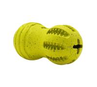 Arlee Home Fashions Max Fusion Weeble Treat Dispensing Dog Toy - Durable Natural Rubber Made with Nike Grind, Boredom-Reducing Enrichment Toy with Built-in Squeaker for Large Breeds (35-60lbs)