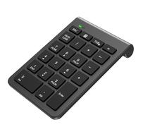 Arleedyn Bluetooth Numeric Keypad for Laptops - Portable Wireless Keypad Numpad, 22 Keys, External Number Pad for Laptops, PCs, Tablets, Desktops, Surface Pro, Notebooks and More