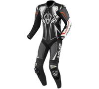Arlen Ness Conquest One Piece Motorcycle Leather Suit, black-white, size 54 for Men