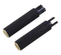 Arlen Ness Fusion M-eight Knurled Pass Harley Davidson Flde 1750 Abs Softail Deluxe 107 20 Footpegs Golden