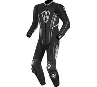 Arlen Ness Losail One Piece Leather Suit, black/white, size 56