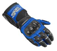 Arlen Ness Mugello Motorcycle Gloves, black/blue, size S